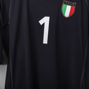 maglia portiere italia kappa buffon n1 mondiali 2002