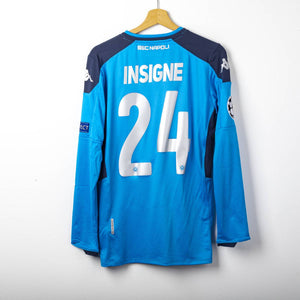 Maglia Home Uefa Napoli Kappa Insigne 24 ml 2019/2020