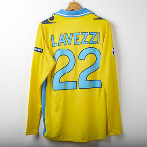 Maglia Third Napoli Macron Lete Lavezzi 22 UCL 2011/2012