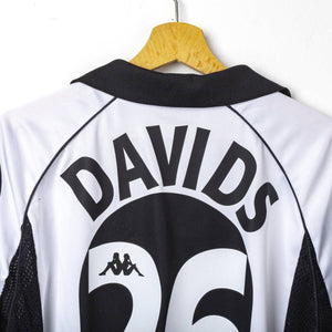 Juventus Kappa Home Shirt Sony Davids 26 1997/1998
