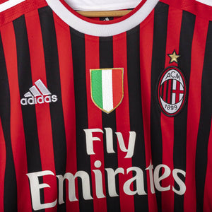 maglia home milan Uefa Adidas Seedorf 10 mc 2011/2012