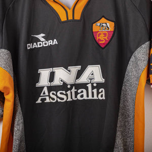 maglia third roma diadora totti n10 1998/1999   73x60