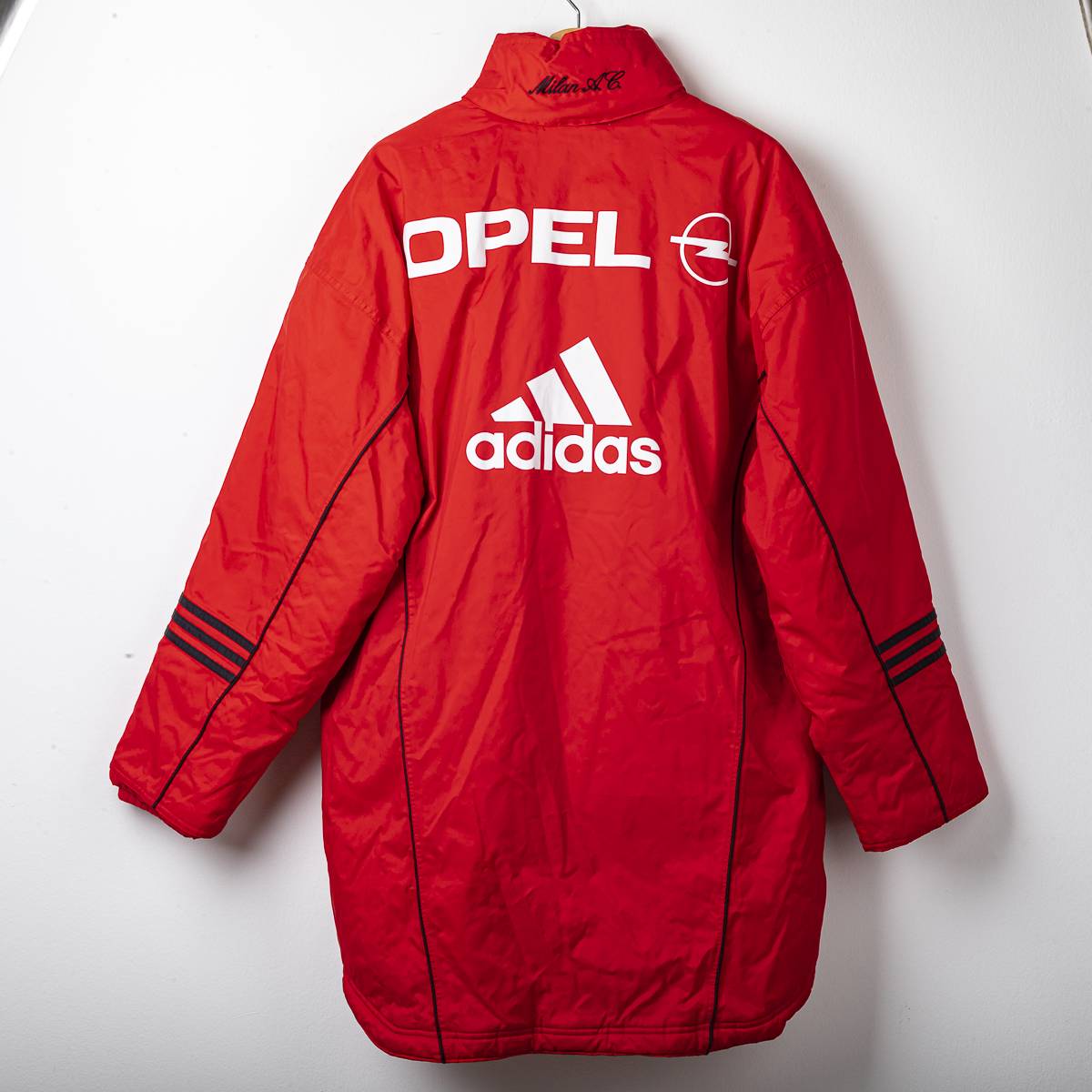 Giaccone Milan Adidas Opel Rosso 1999/2000