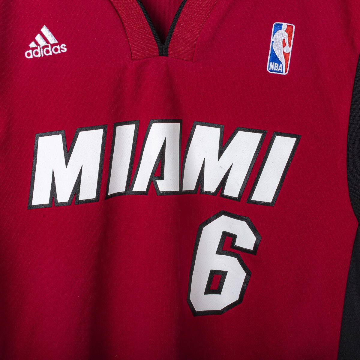 Canotta NBA Miami Heat Adidas James 6 2010/2011