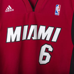 Canotta NBA Miami Heat Adidas James 6 2010/2011