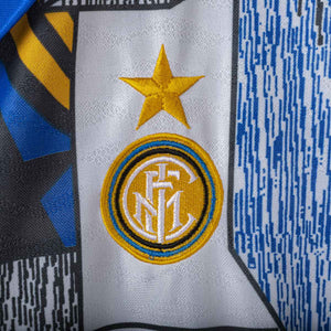 Inter Umbro Pirelli R. Carlos 6 Away Shirt 1995/1996