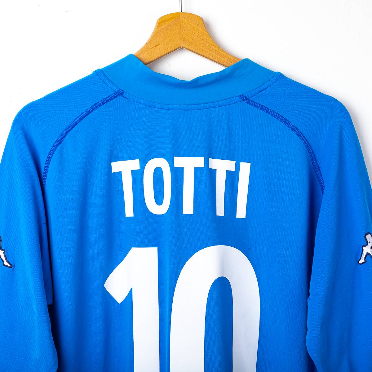 Italy Kappa Totti 10 2002 Home Shirt