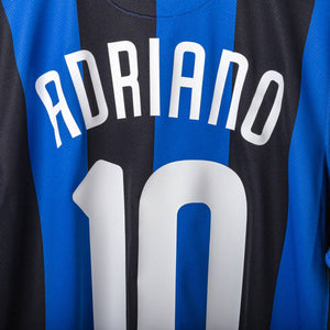 maglia home inter nike Adriano n10 2006/2007