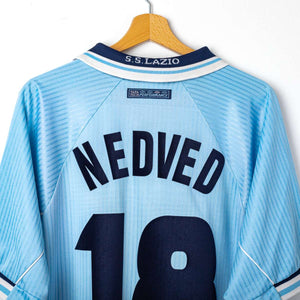 Lazio Umbro Nedved 18 1997/1998 Home Shirt