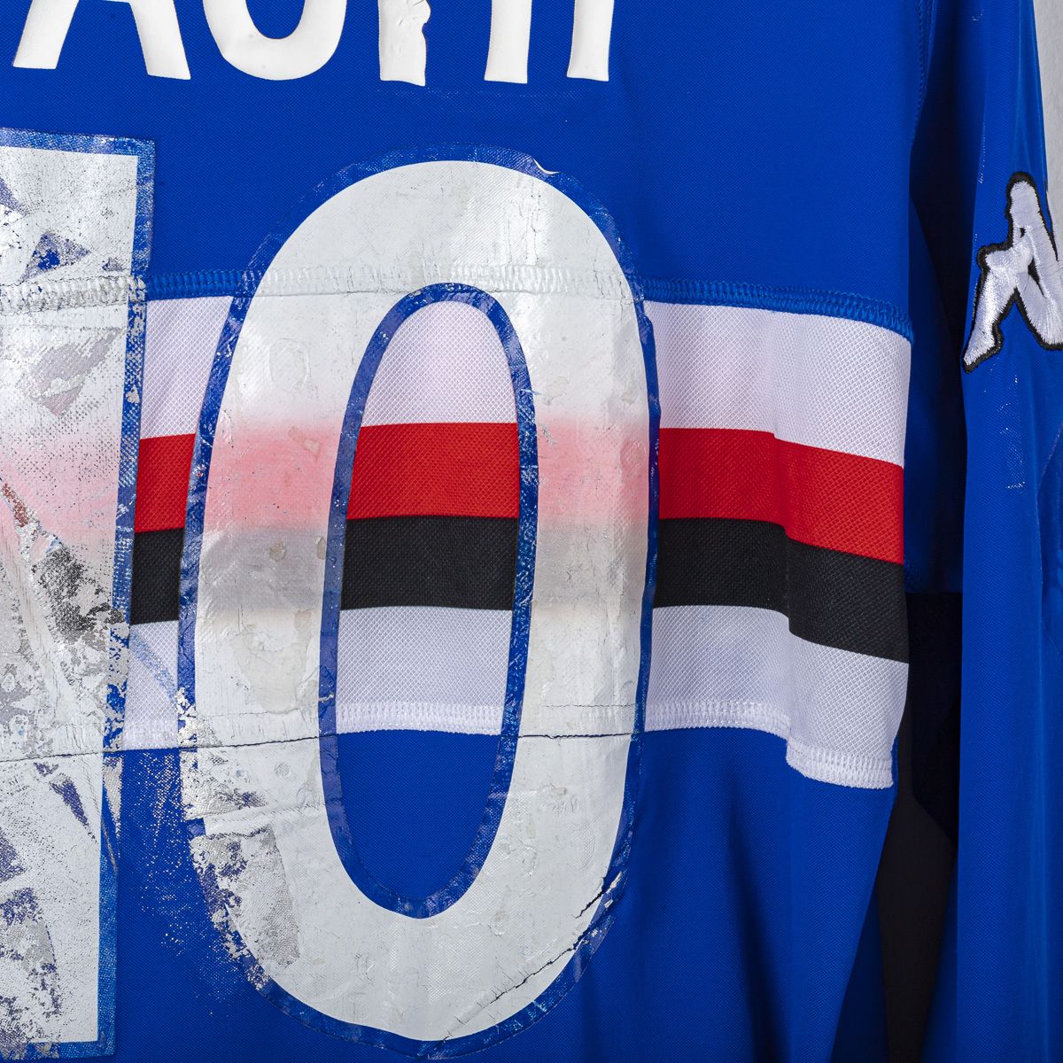 maglia home sampdoria kappa flachi 10 2005/2006
