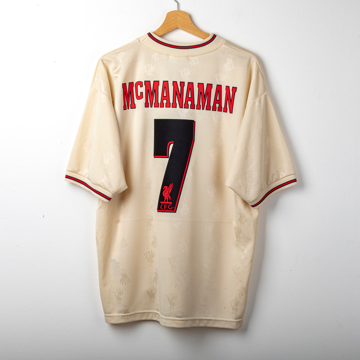 Maglia Away Liverpool Reebook Mc Manaman 7 1996/1997