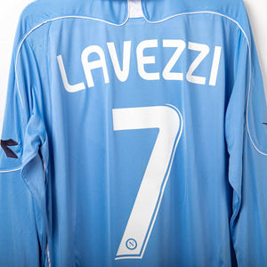 Maglia Home Ssc Napoli Diadora Lavezzi 7 ml 2008/2009