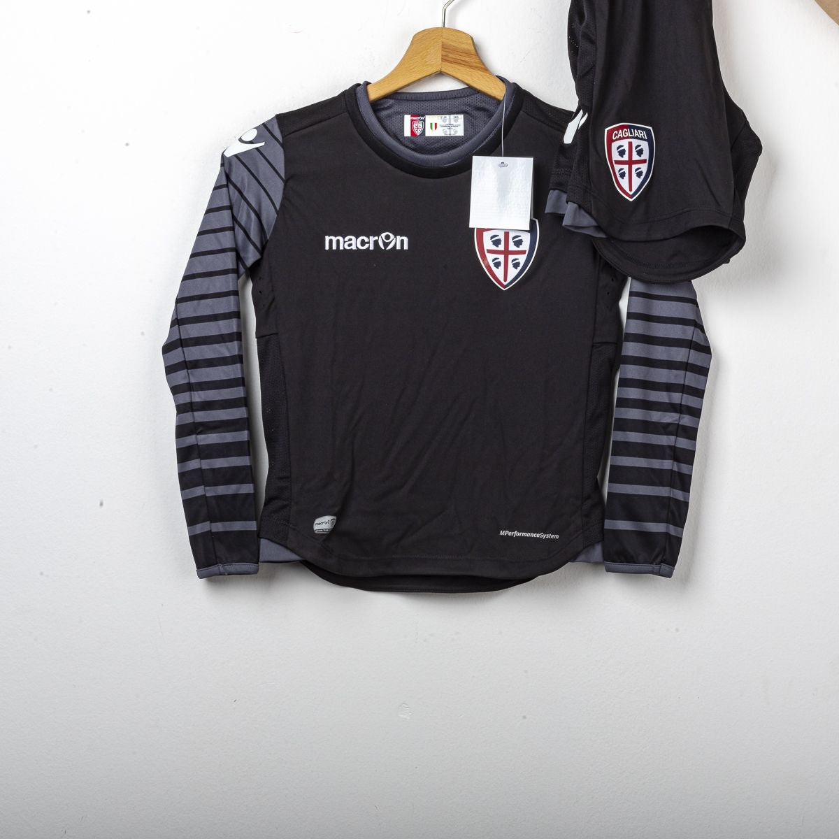 Completo Portiere Bambino Cagliari Macron 2016/2017