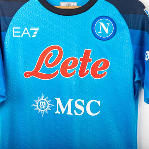 Maglia Home Ssc Napoli Ea7 Di Lorenzo 22 2022/2023