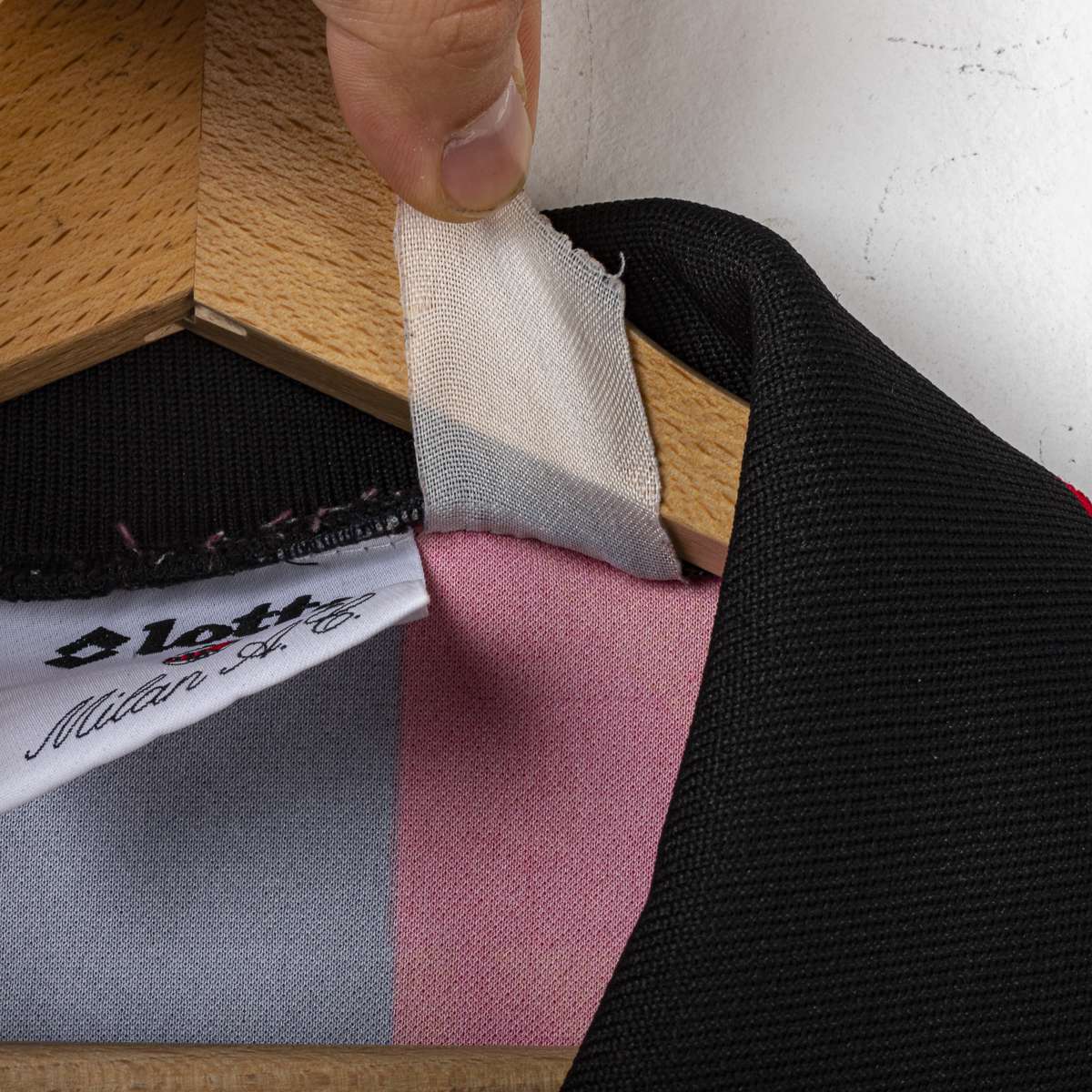 Maglia Home Milan Lotto Opel 1994/1995