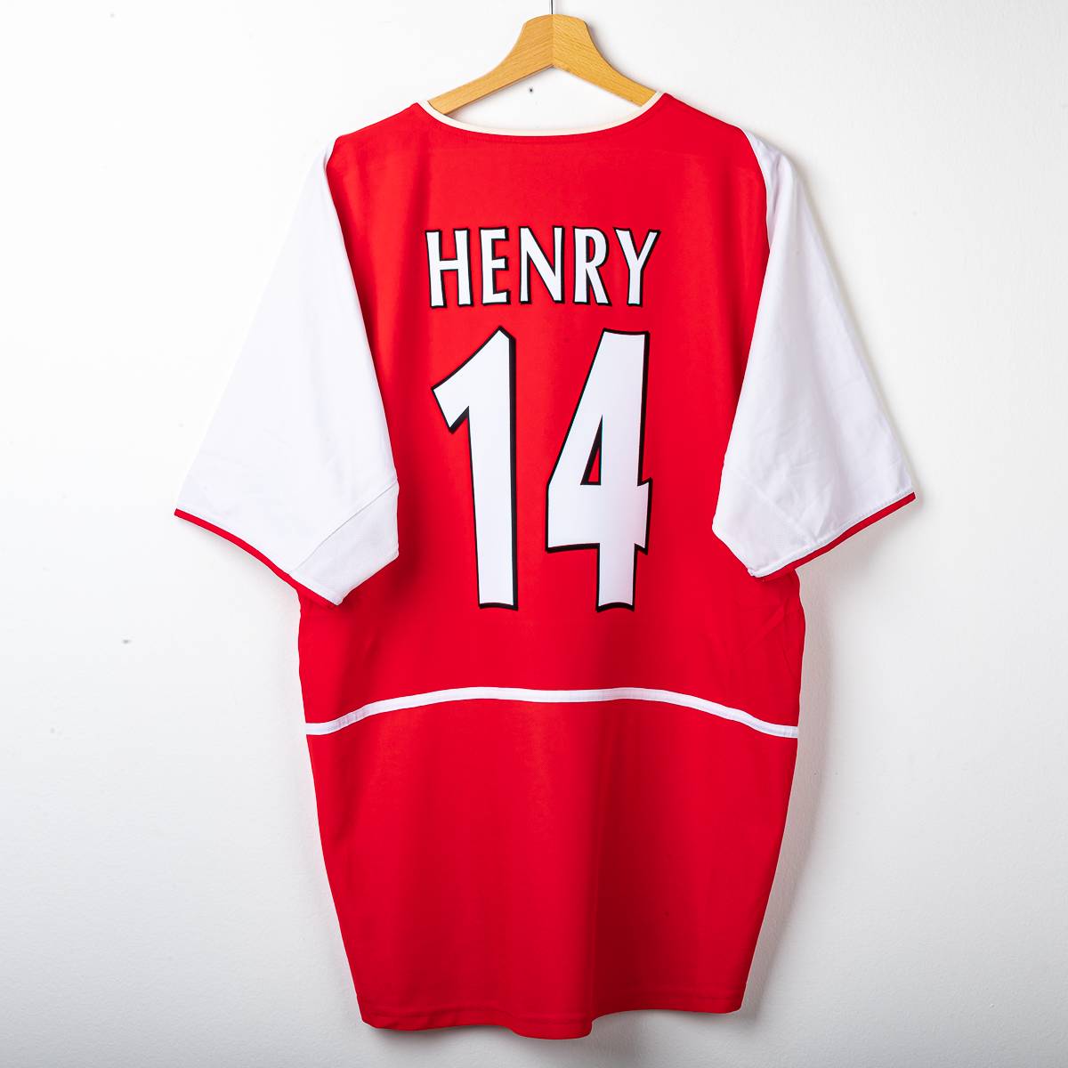 Arsenal Nike O2 Henry 14 Home Shirt 2002/2003