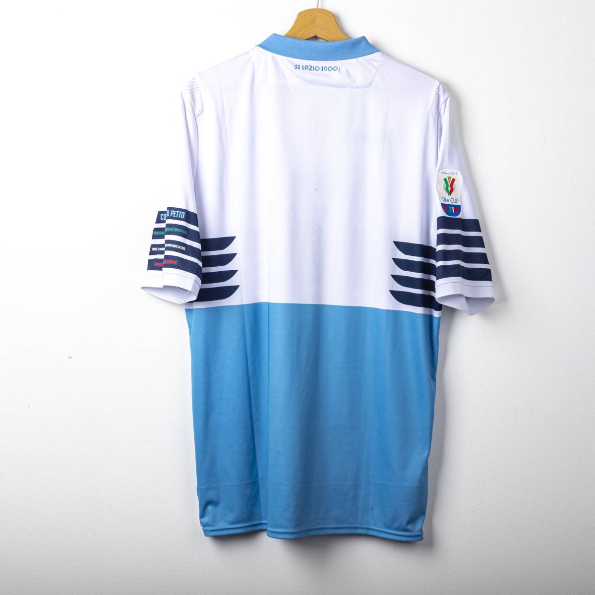 Lazio Macron Home Shirt, Tim Cup Final 2018/2019