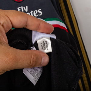 Felpa Cappuccio Milan Adidas Fly Emirates 2014/2015