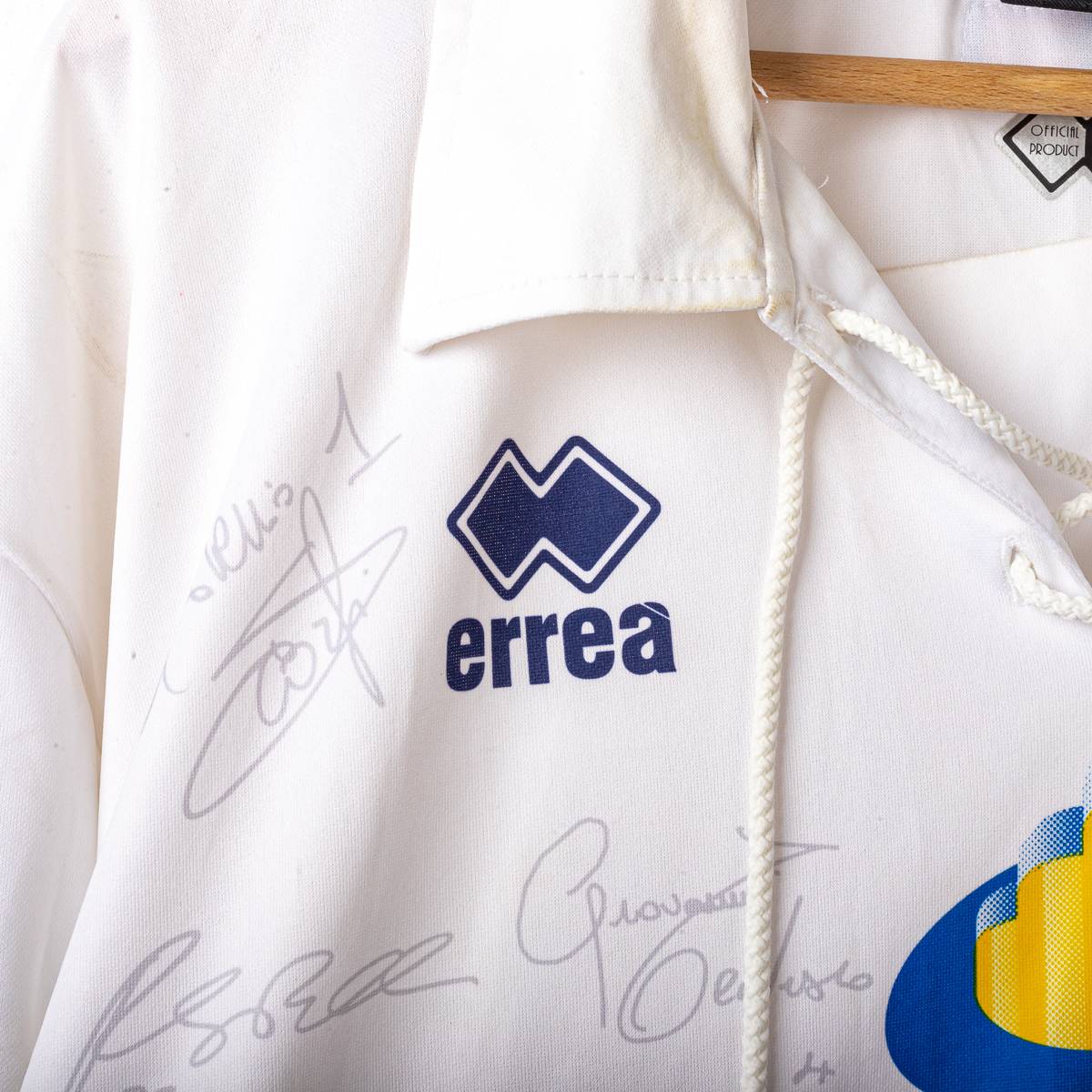 Maglia away genoa errea autografata 2004/2005