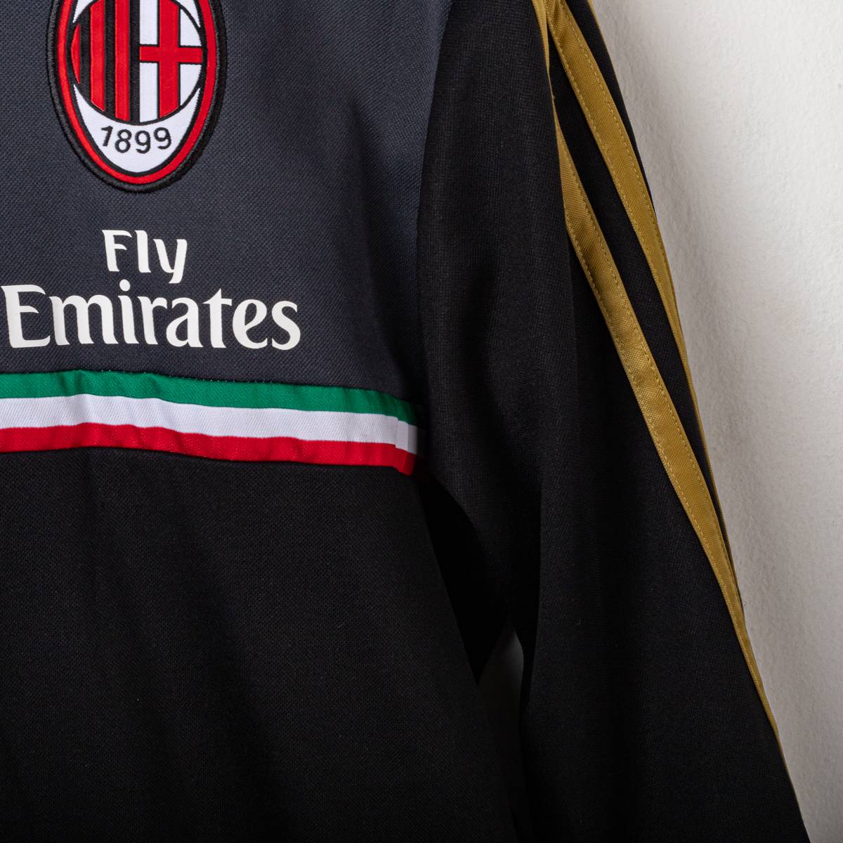 Felpa Cappuccio Milan Adidas Fly Emirates 2014/2015