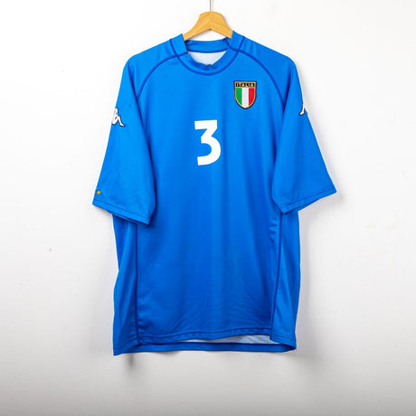 Maglia Home Italia Kappa Maldini n3 Euro 2000