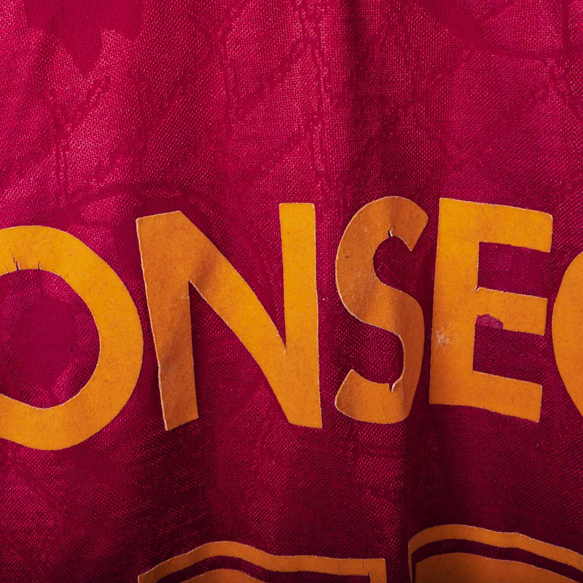 Maglia Home Roma Asics Fonseca ML 11 1995/1996 74X57