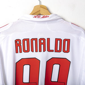 Maglia Away Uefa Adidas Milan Ronaldo 99 2007/2008