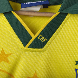 Maglia Home Umbro Brasile Ronaldinho n18 1996