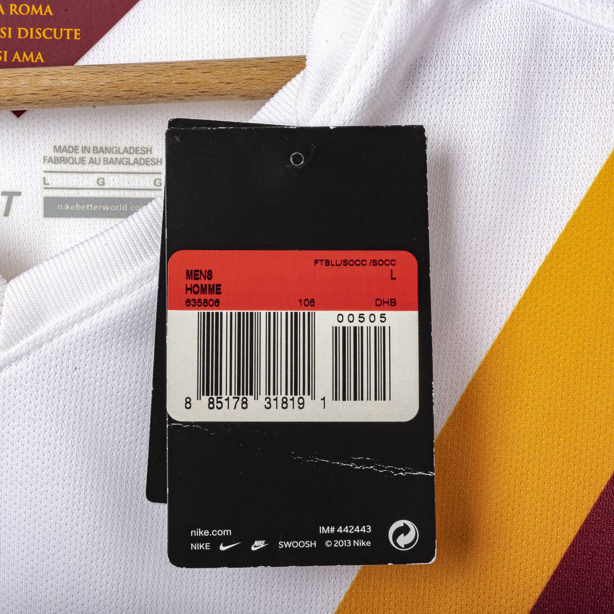 Maglia Away Roma Nike Totti n10 2014/2015