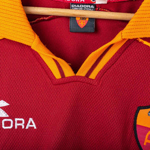 Roma Diadora Ina Assitalia 1998/1999 Home Shirt