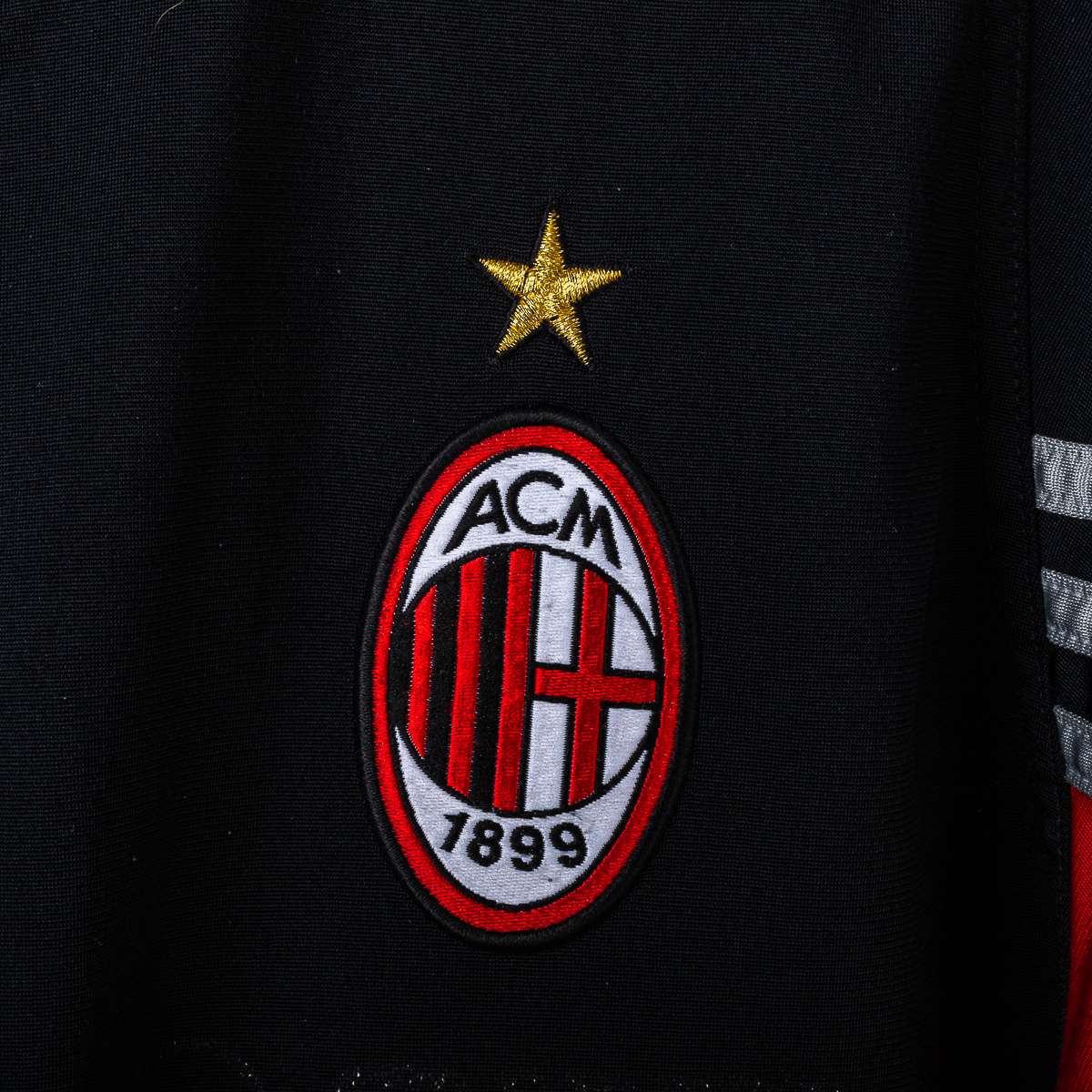AC Milan Adidas Opel Black Jacket 2003/2004