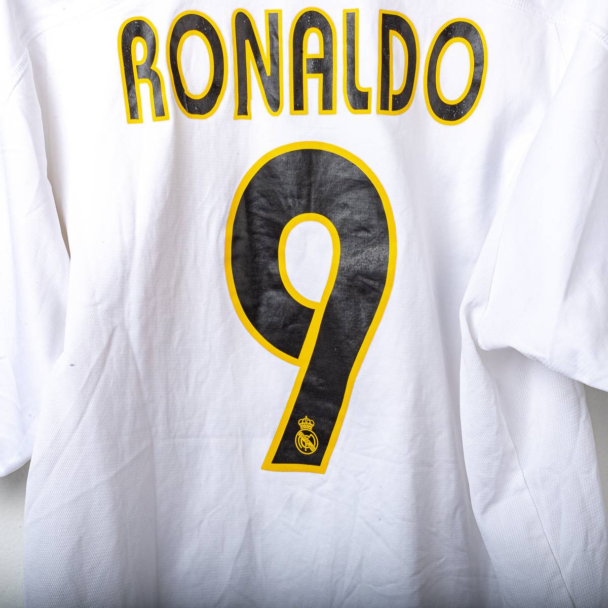Maglia Home Real Madrid Adidas Siemens Ronaldo 9 2003/2004