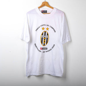 Juventus Lotto Champions League Final T-shirt 2002/2003