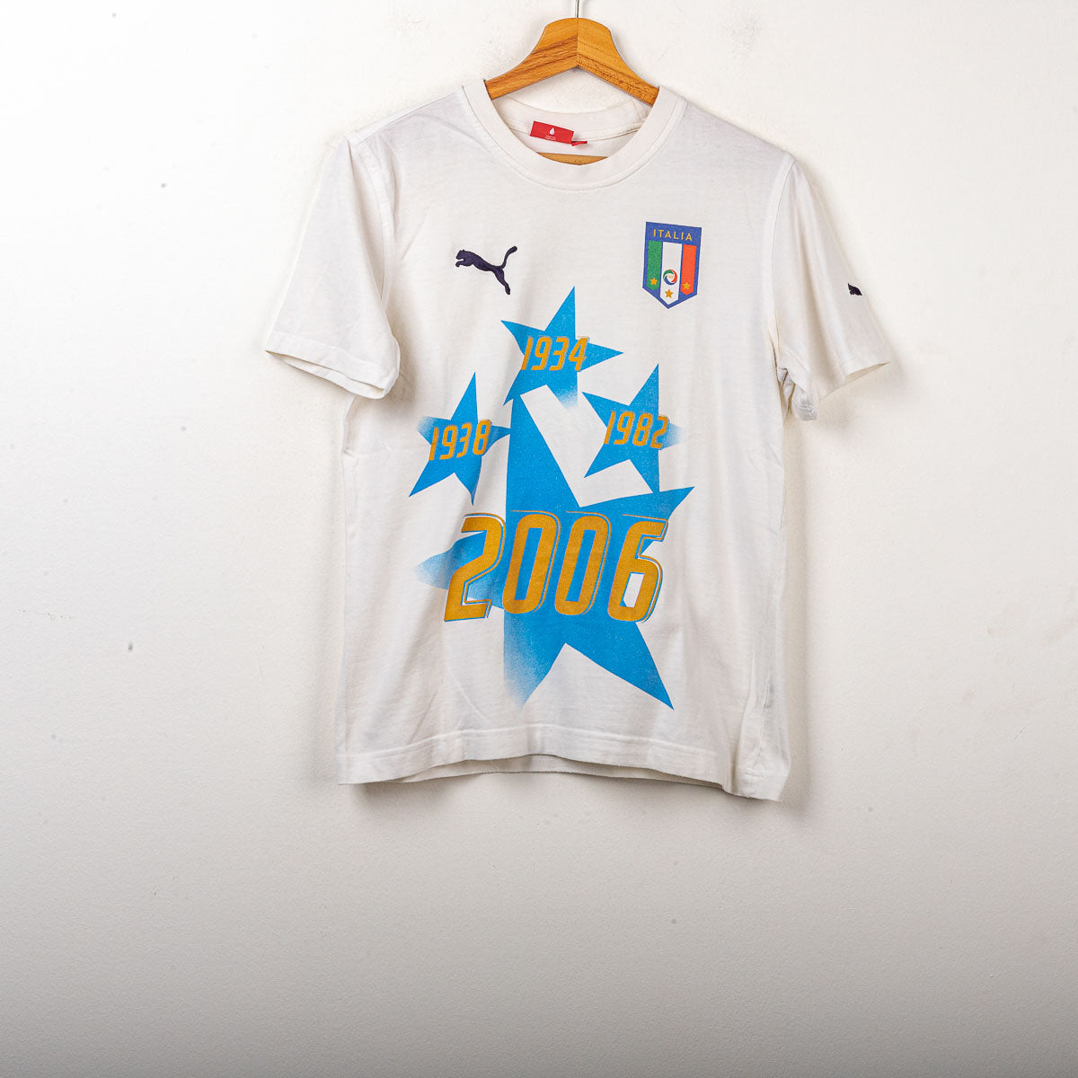 t-shirt celebrativa italia Mondiali 2006
