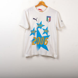 t-shirt celebrativa italia Mondiali 2006
