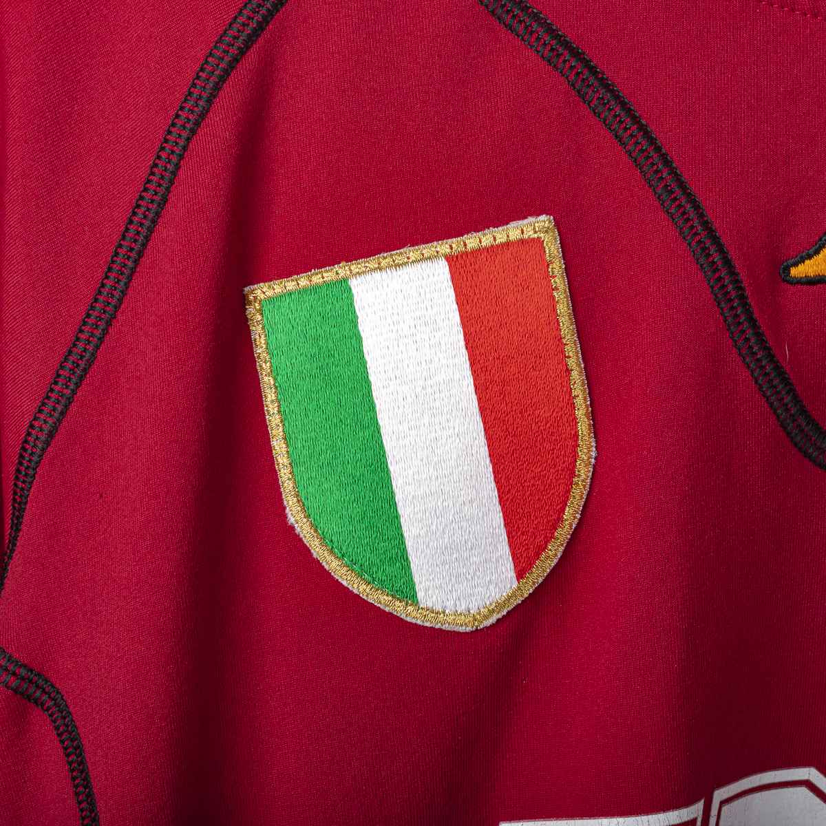 2001/2002 AS Roma Kappa Totti 10 Home Shirt  
