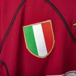 2001/2002 AS Roma Kappa Totti 10 Home Shirt  