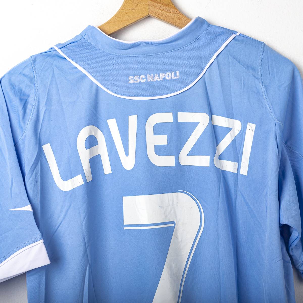 Maglia Home Ssc Napoli Diadora Lavezzi n7 2007/2008
