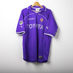 Maglia Home Fiorentina Diadora Rui Costa n10 2000/2001