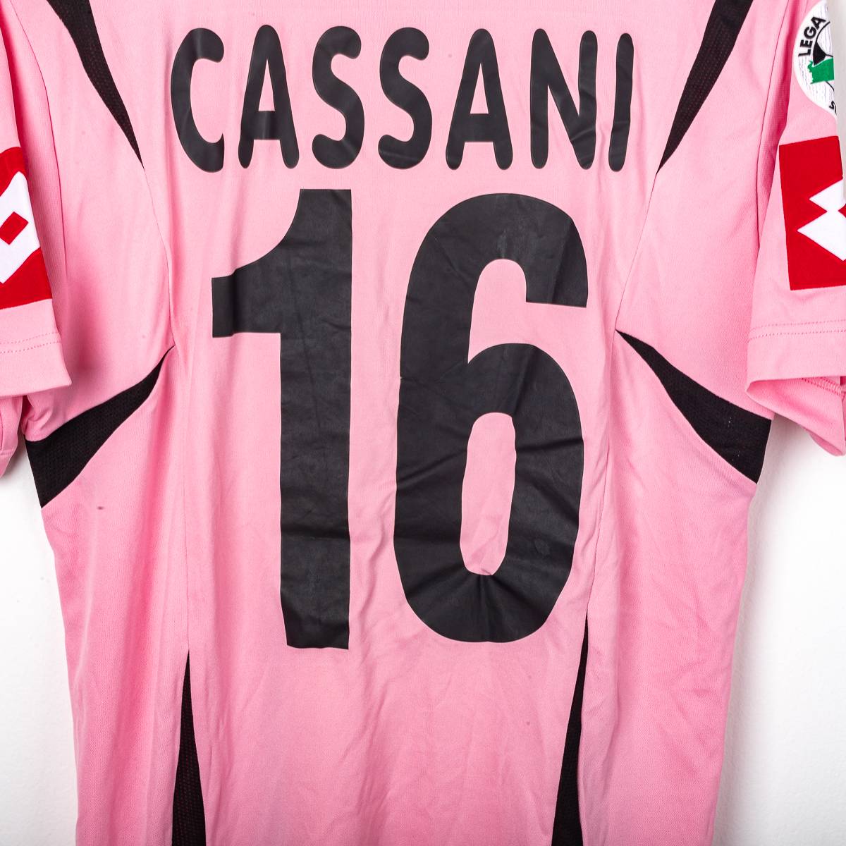Maglia Home Palermo Lotto Cassani 16 2006/2007