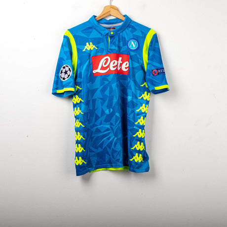 Maglia home uefa Ssc Napoli Kappa Hamsik 17 2018/2019