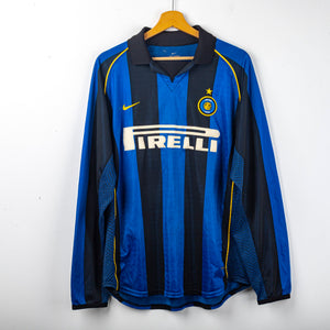 Maglia Home Inter Nike Ronaldo 9 ML 2001/2002