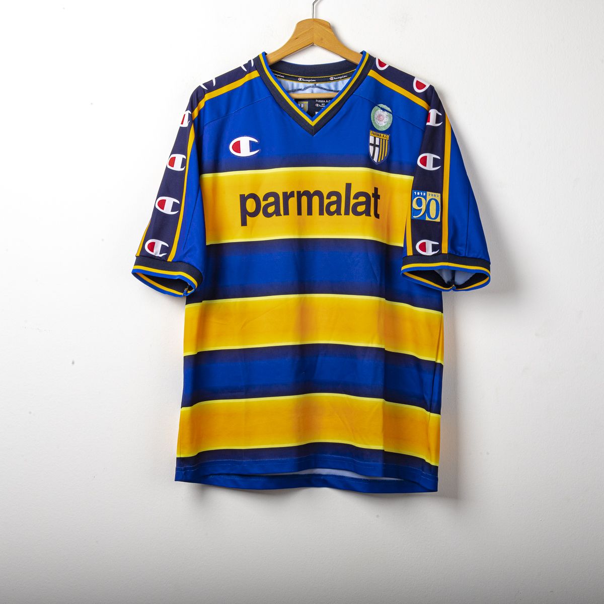 Maglia Home Parma Champion Nakata n10 2002/2003