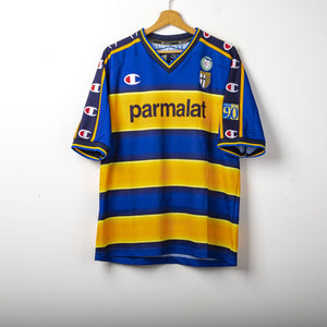 Maglia Home Parma Champion Nakata n10 2002/2003