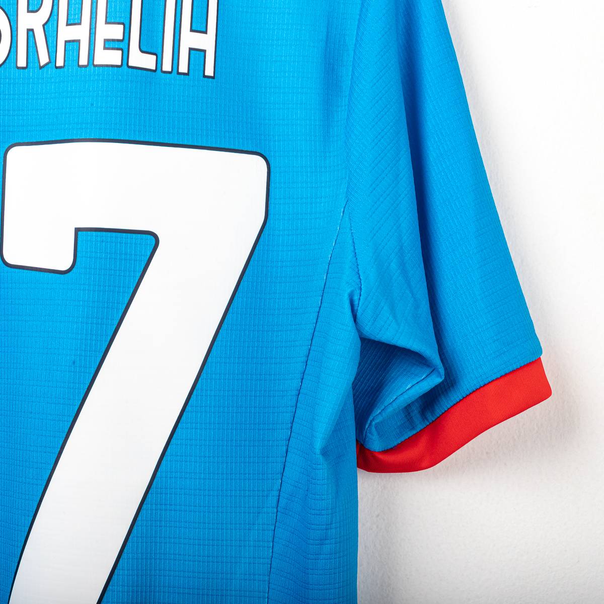 Maglia Natale napoli ea7 Kvaratskhelia 77 2022/2023