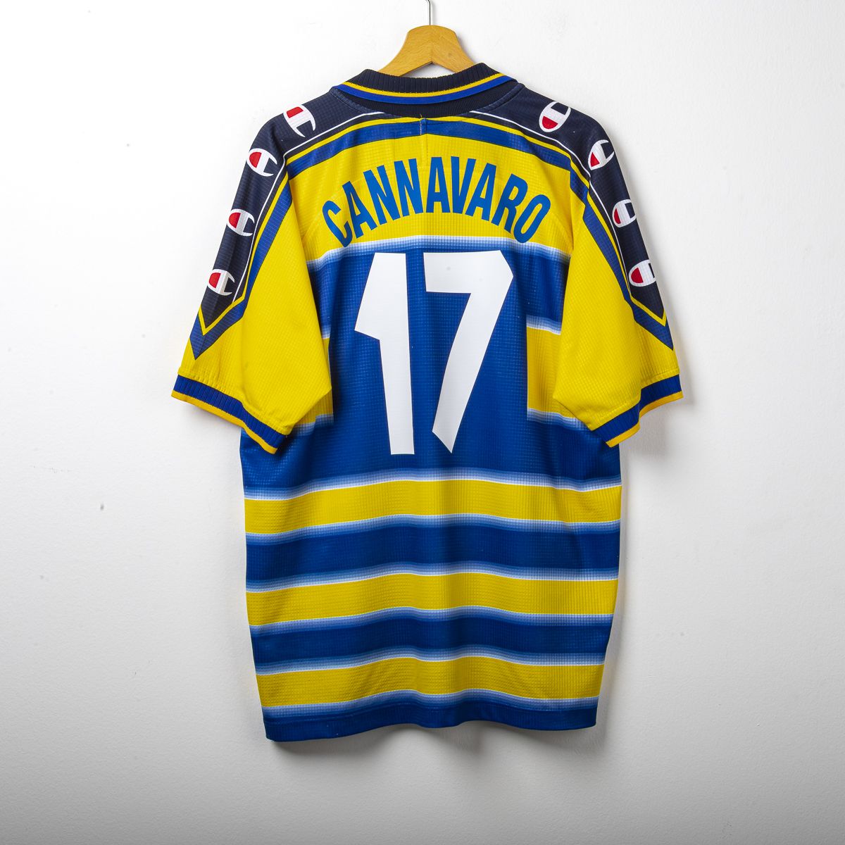 Maglia Home Parma Champion Cannavaro n17 1999/2000