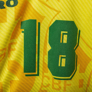 Maglia Home Umbro Brasile Ronaldinho n18 1996