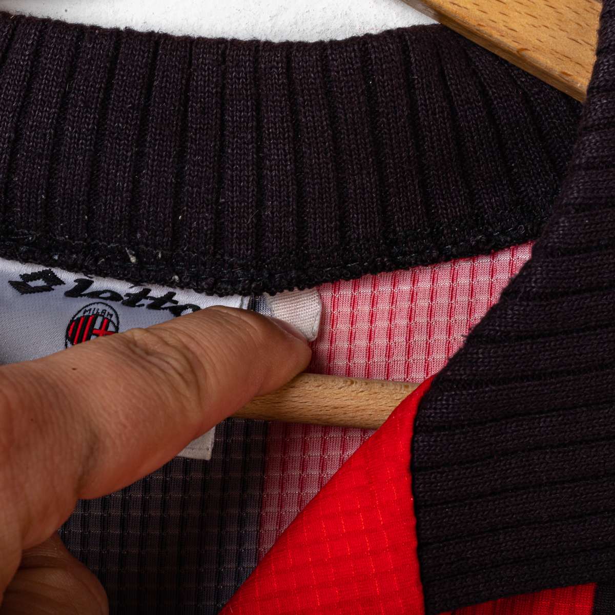 AC Milan Lotto Opel Savicevic 10 1997/1998 Home Shirt