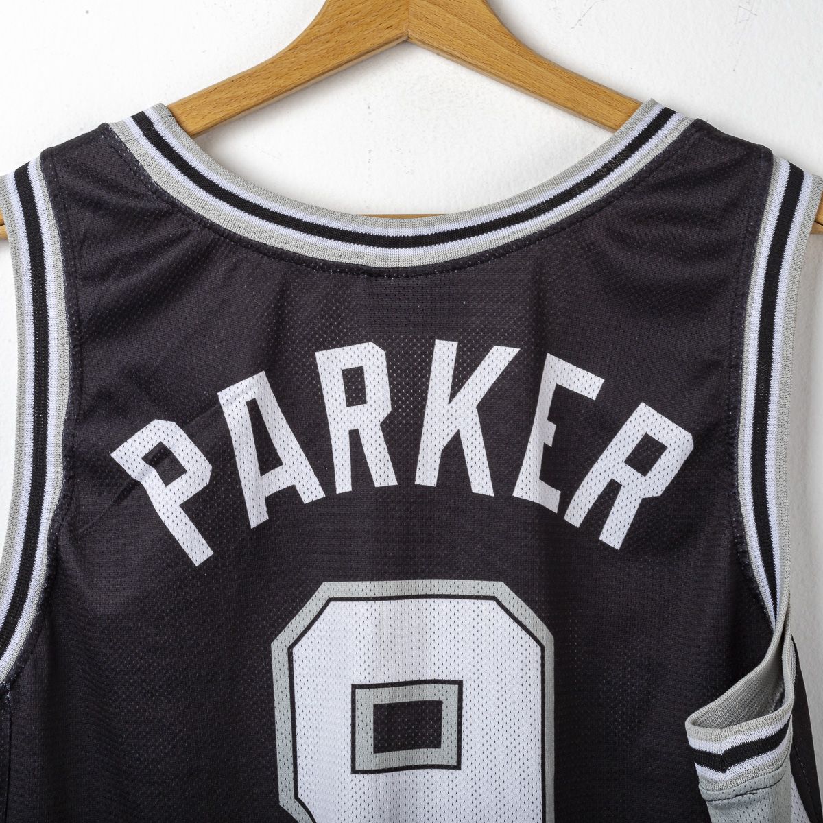 Canotta NBA San Antonio Spurs Champion Parker 9 2001/2002