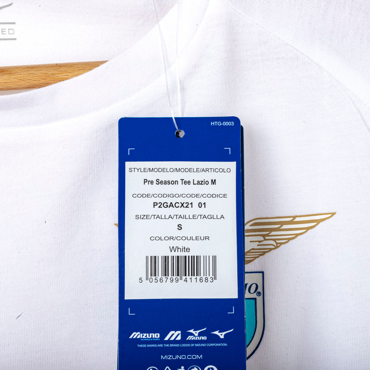 T-shirt Pre Season SS Lazio Mizuno 2025/2026